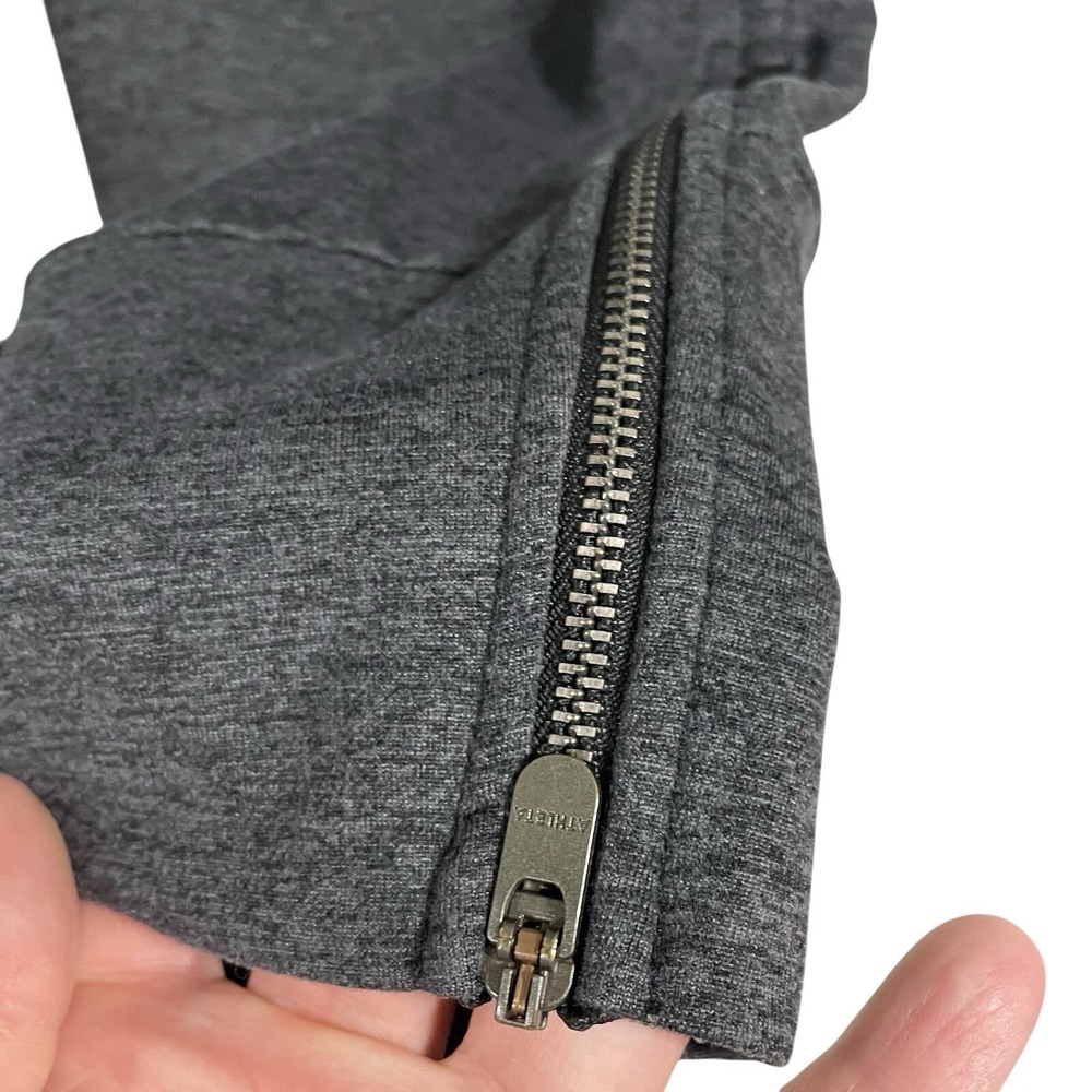 Athleta Jogger Pants Gray Zipper Pockets Athleisure Casual‎ Comfy Size Small - Picture 5 of 11